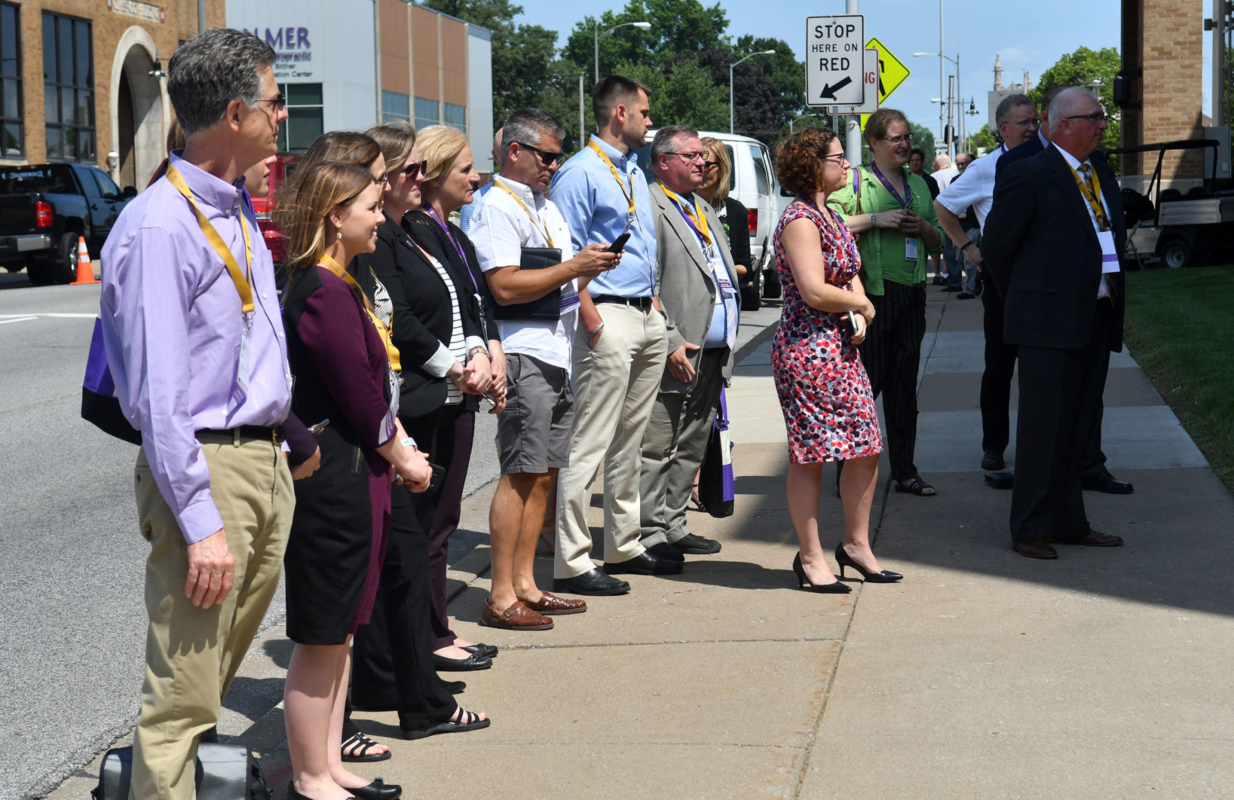 Dedication ceremony naming Palmer College student union the Bruce and Bethel Hagen Student Union.
